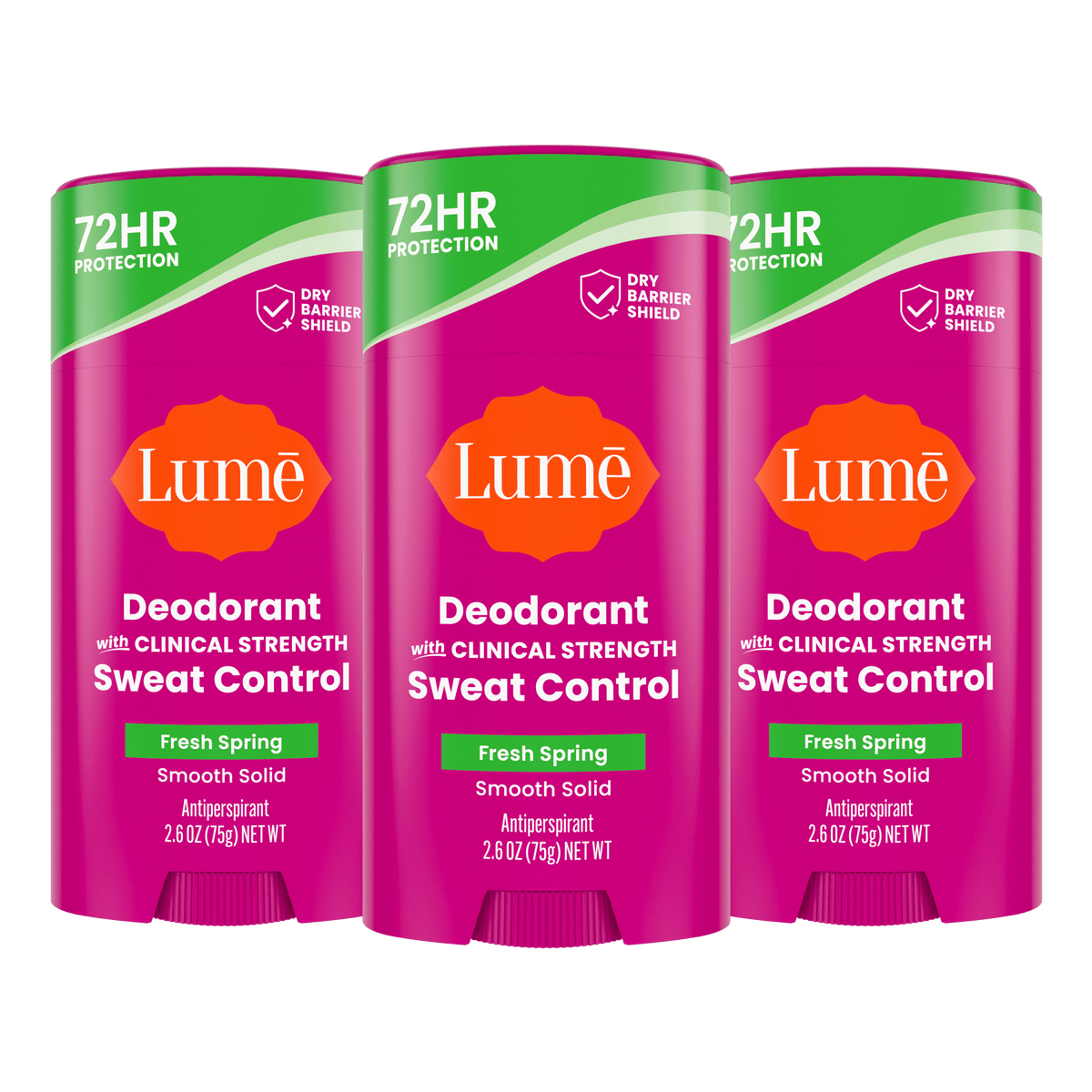 Fresh Spring | Sweat Control Solid Deodorant 3-Pack